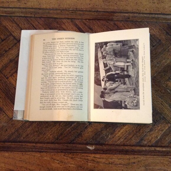 ORIGINAL 1924 Photoplay edition of The Green Goddess, Novelization of 1920 Play - Picture 5 of 8